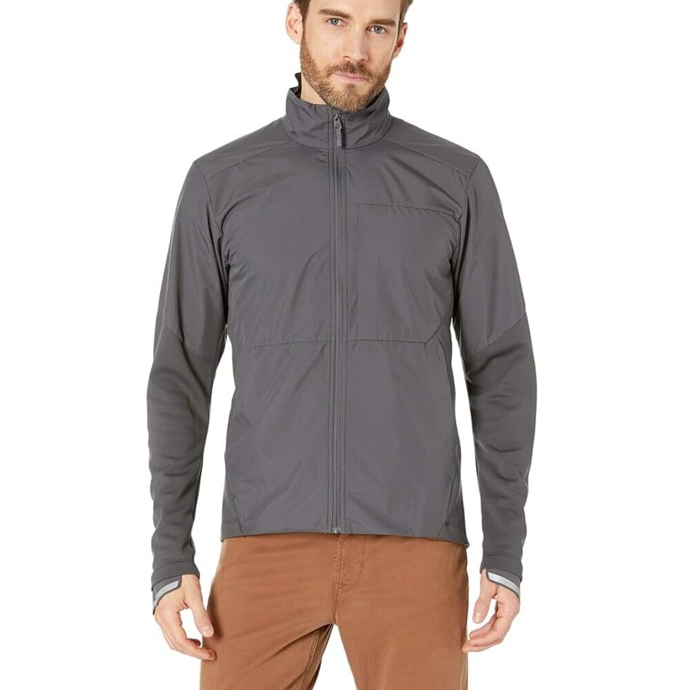 ARC’TERYX authentic Men’s A2B Commuter Biker Jacket Fleece Full Zip Gray